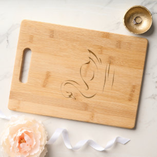 Swan Silhouette Charcuterie Board