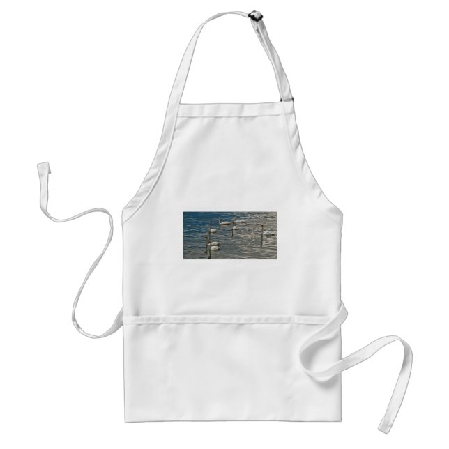 Swan Song Adult Apron (Front)