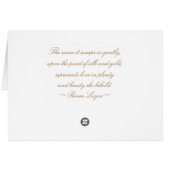 Swan Song Cards (Back Horizontal)