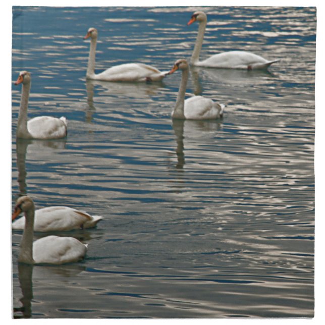 Swan Song Cloth Napkin (Front)