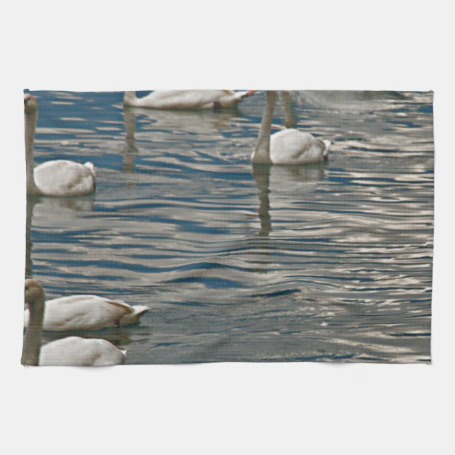 Swan Song Kitchen Towel (Horizontal)