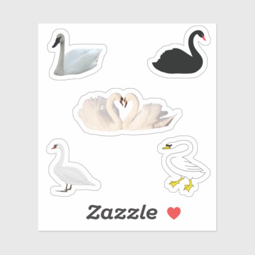 Swan Stickers