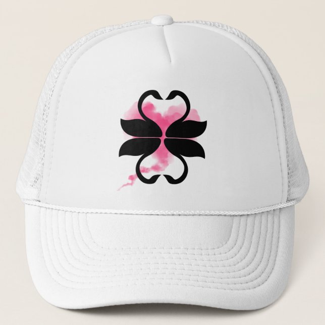 Swan Trucker Hat (Front)