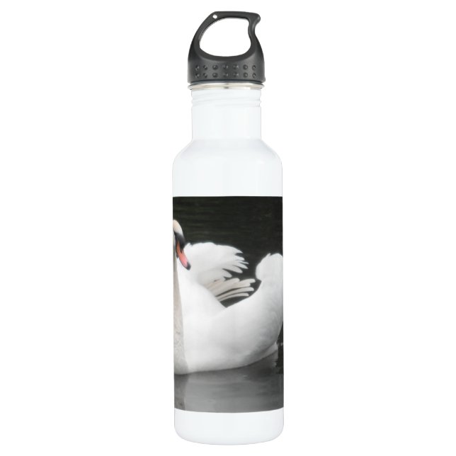 Swan Water Bottle (Front)