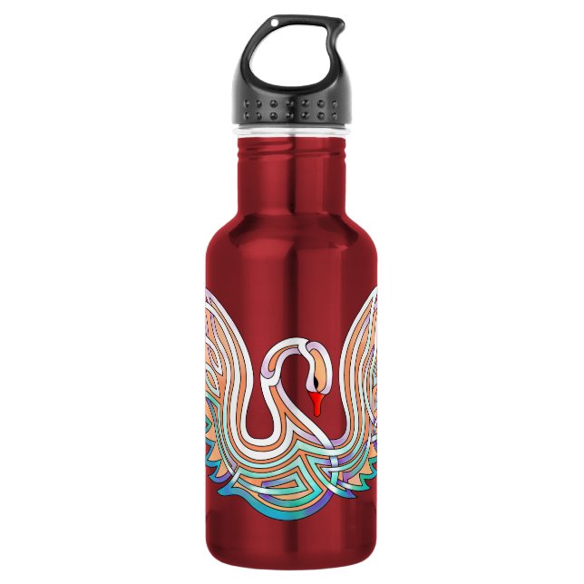 Swan Water Bottle (Front)