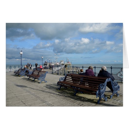 SWANAGE PIER, SWANAGE, DORSET, UK CARDS (Front Horizontal)