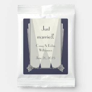 Swanky Art Deco in Blue Drink Mix