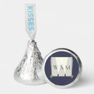 Swanky Art Deco in Blue Hershey®'s Kisses®
