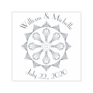Swanky Art Deco Self-Inking Accent Stamp