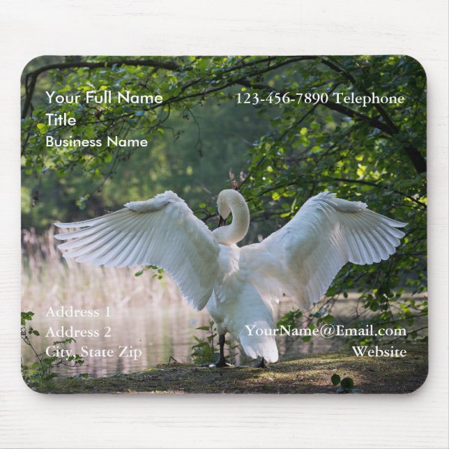 SwanPromotional Photo Mousepad (Front)