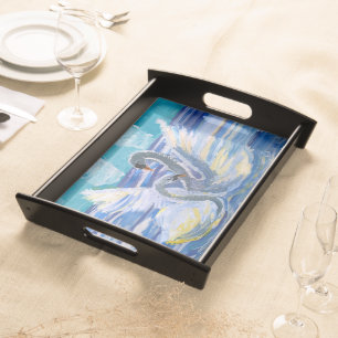 Swans "Art by Kids" Serving Tray