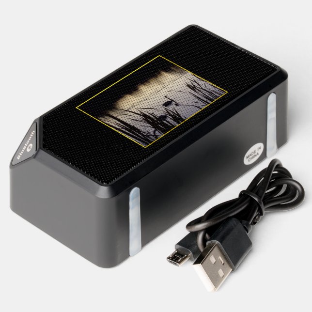 Swans at Dusk Jabba Bluetooth Speaker (Laydown)