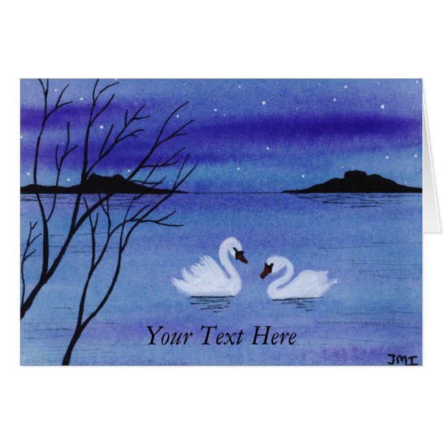 Swans Cards (Front Horizontal)