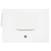 Swans & Cygnets Cards (Back Horizontal)