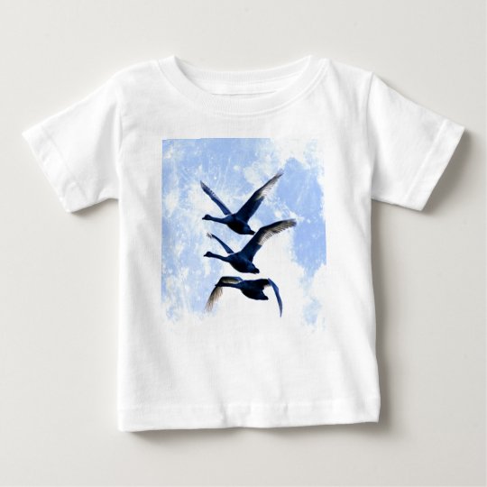 swans fly to success baby T-Shirt