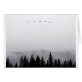 "Swans flying high" (Front Horizontal)