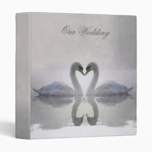 Swans in Love ~ Binder / Photo Album