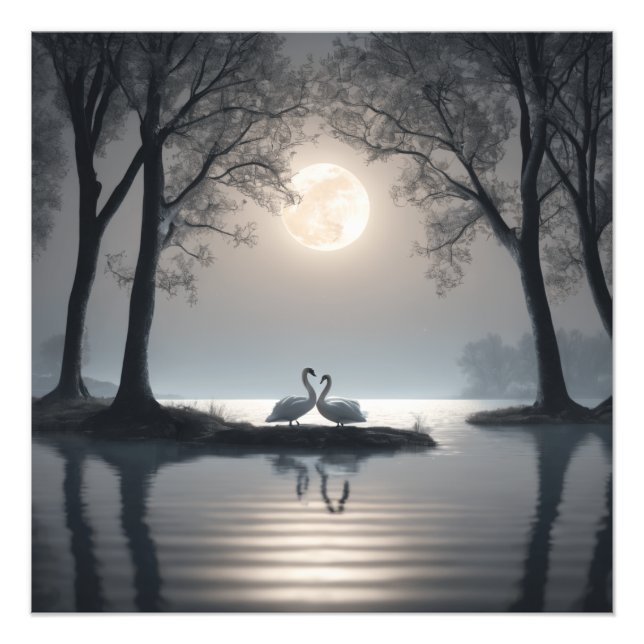 Swans in Love Poster (Front)