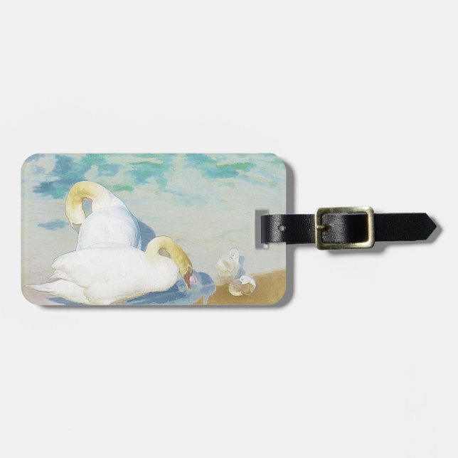 SWANS LUGGAGE TAG (Front Horizontal)