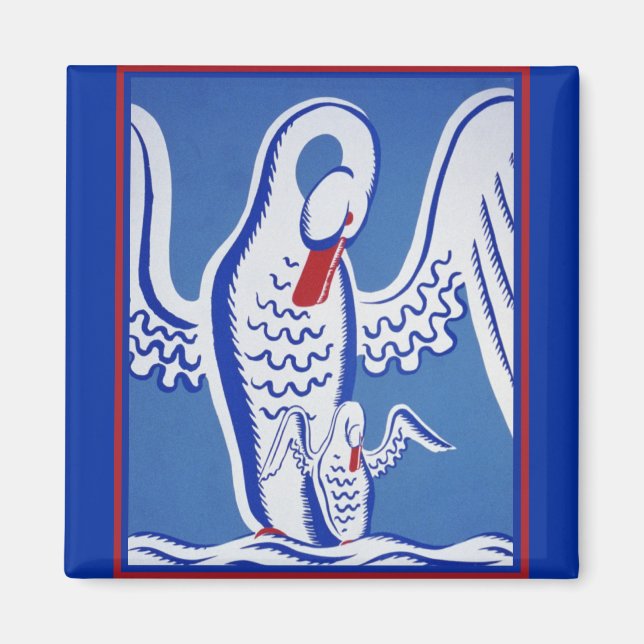 Swans Magnet (Front)