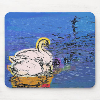 SWANS MOUSE PAD