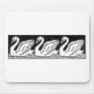 Swans Mouse Pad
