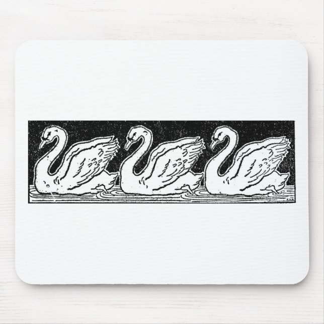 Swans Mouse Pad (Front)