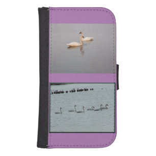 Swans n Seagulls Samsung Galaxy S4 Wallet Case