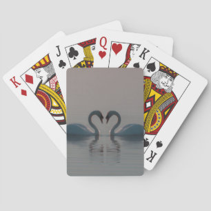  Swans on Lake Poker Cards