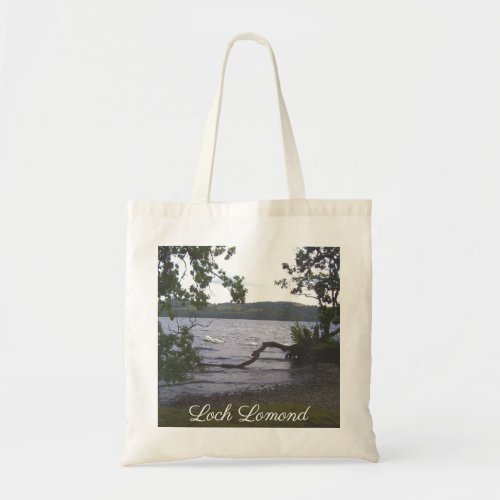 Swans on Loch Lomond Tote Bag