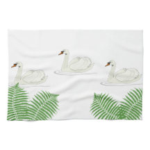 Swans Towel 16" x 24"