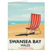 Swansea Bay Wales Seaside poster (Front)