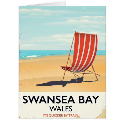 Swansea Bay Wales Seaside poster (Front)