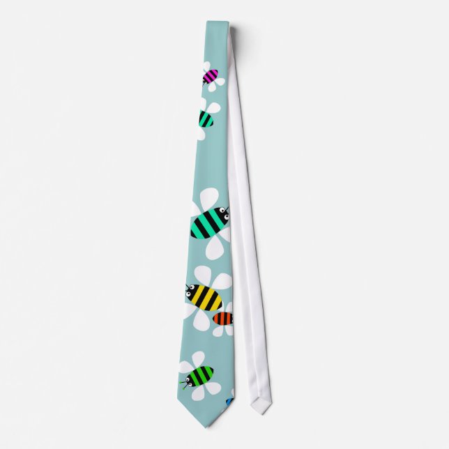 Swarm of Bees Neck Tie (Front)
