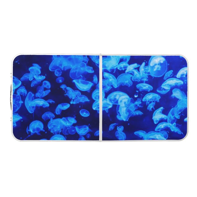 Swarm of Jellyfish Beer Pong Table (Top)