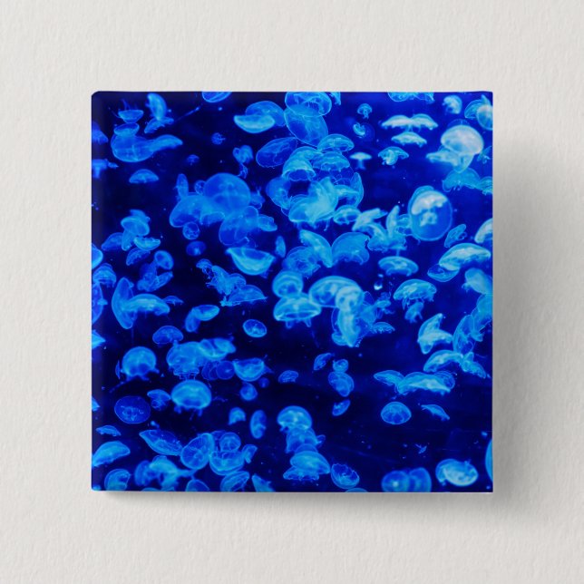 Swarm of Jellyfish Button (Front)