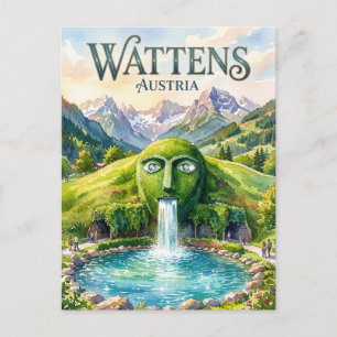 Swarovski Crystal Worlds Austria Postcard