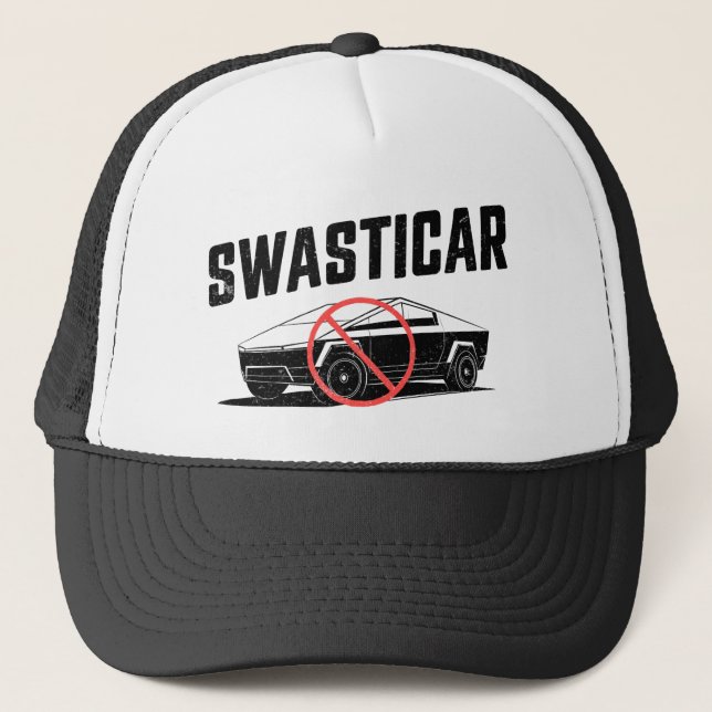 Swasticar  trucker hat (Front)
