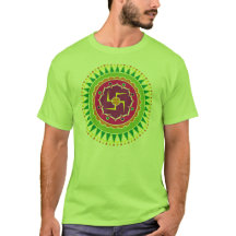 Swastika with Traditional Indian style Mandana