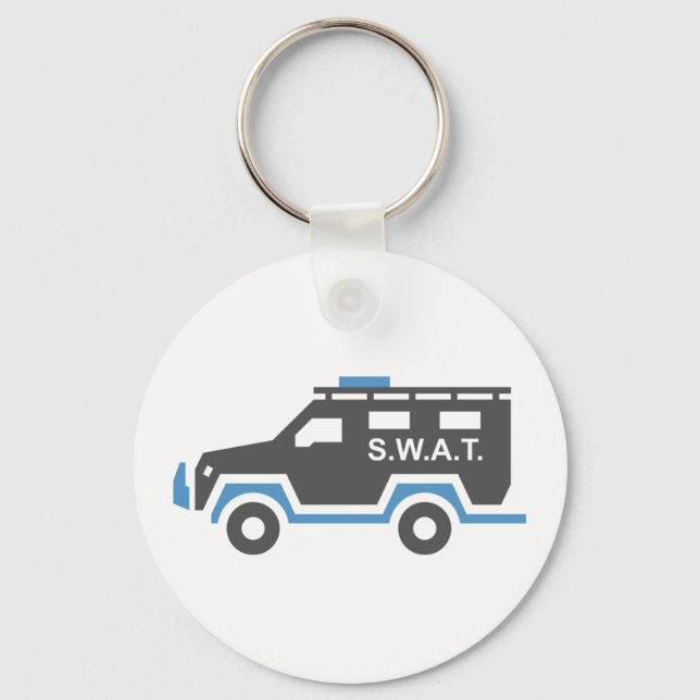 SWAT Car Keychain (Front)