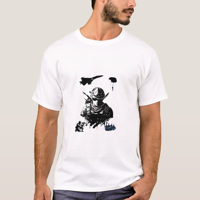 swat design for men   T-Shirt (Front)