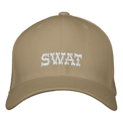 SWAT EMBROIDERED BASEBALL CAP