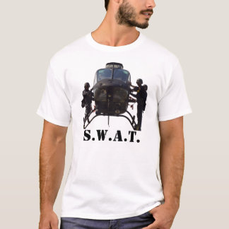 SWAT Helicopter, S.W.A.T. Kimber 1911 Pistol T-Shirt