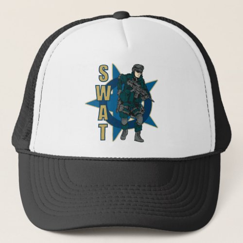 SWAT Officer Trucker Hat