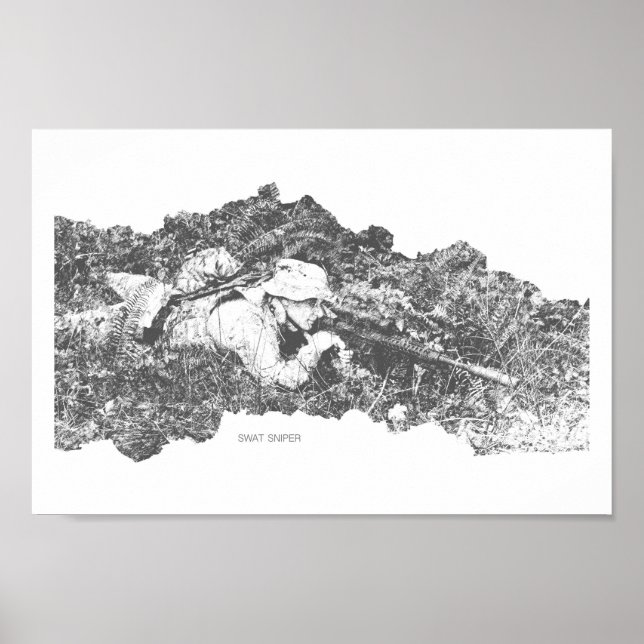 SWAT Sniper Poster (Front)