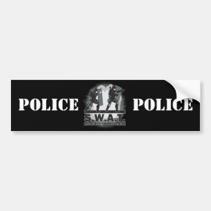 SWAT Team Entrance Bumper Sticker