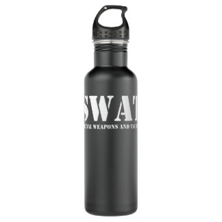 SWAT Team Police SWAT Team  Stainless Steel Water Bottle