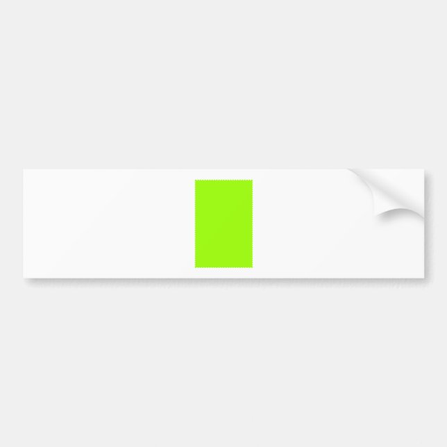 Swatch Color The MUSEUM Zazzle Gifts Template Bumper Sticker (Front)