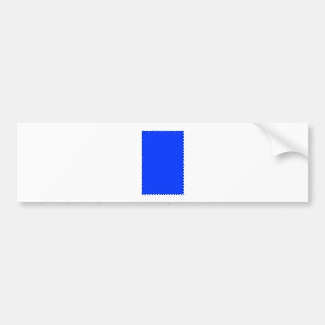 Swatch Color The MUSEUM Zazzle Gifts Template Bumper Sticker (Front)