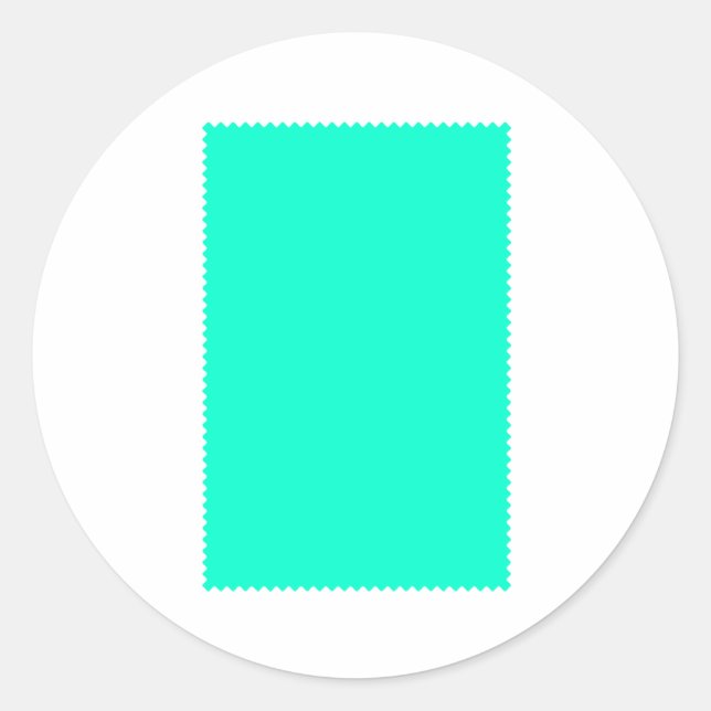 Swatch Color The MUSEUM Zazzle Gifts Template Classic Round Sticker (Front)